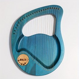 Learn to Play Music Easily with the Lyre 24-String Beginner Harp - Small & Portable!