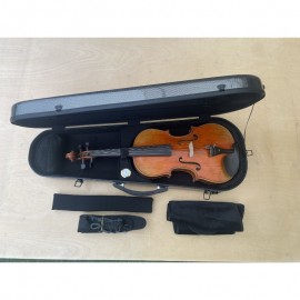 siemonic New Viola Case 15-16.5inch Carbon Fiber Strong Light Viola Box Thick Padding Strong Light Carry