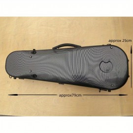 siemonic New Viola Case 15-16.5inch Carbon Fiber Strong Light Viola Box Thick Padding Strong Light Carry