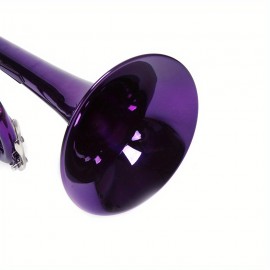 Brass B Flat Trumpet Violet