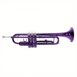 Brass B Flat Trumpet Violet