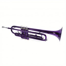 Brass B Flat Trumpet Violet