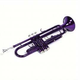 Brass B Flat Trumpet Violet