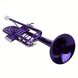 Brass B Flat Trumpet Violet