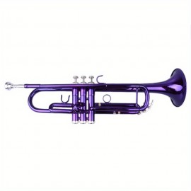 Brass B Flat Trumpet Violet