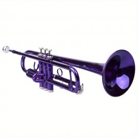 Brass B Flat Trumpet Violet