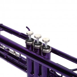 Brass B Flat Trumpet Violet