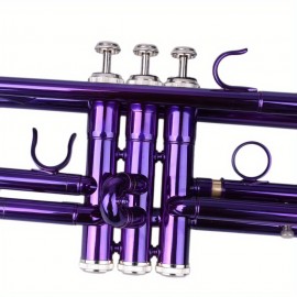 Brass B Flat Trumpet Violet