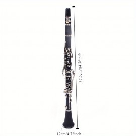 Salman B Key Clarinet for Beginners - High-Quality Cork Pads, Easy-to-Play Design, Special Performance for Professional Level, Eid Al-Adha Mubarak Gift Idea