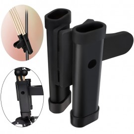 Drum Stick Holder - Easy-to-Detach Design with Spacious Storage Case and Secure Grip Holder - Ideal for Drummers of All Levels, Perfect for Entry-Level Drum Enthusiasts