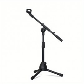 Adjustable Portable Tripod Microphone Stand for Musical Instruments - Compatible with Floor Drums, Guitars, Erhu, Matouqin, and More (No Power Required)