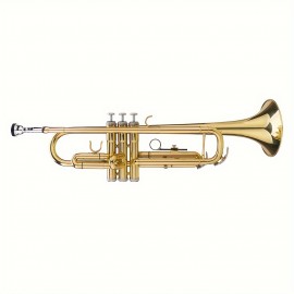 Band instrument trumpet, brass Golden trumpet in B-flat key