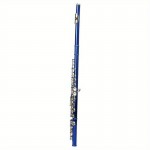 Blue 16-hole C-closed Hole White Copper Flute + Bar + Cleaning Cloth + Lubricant + Screwdriver