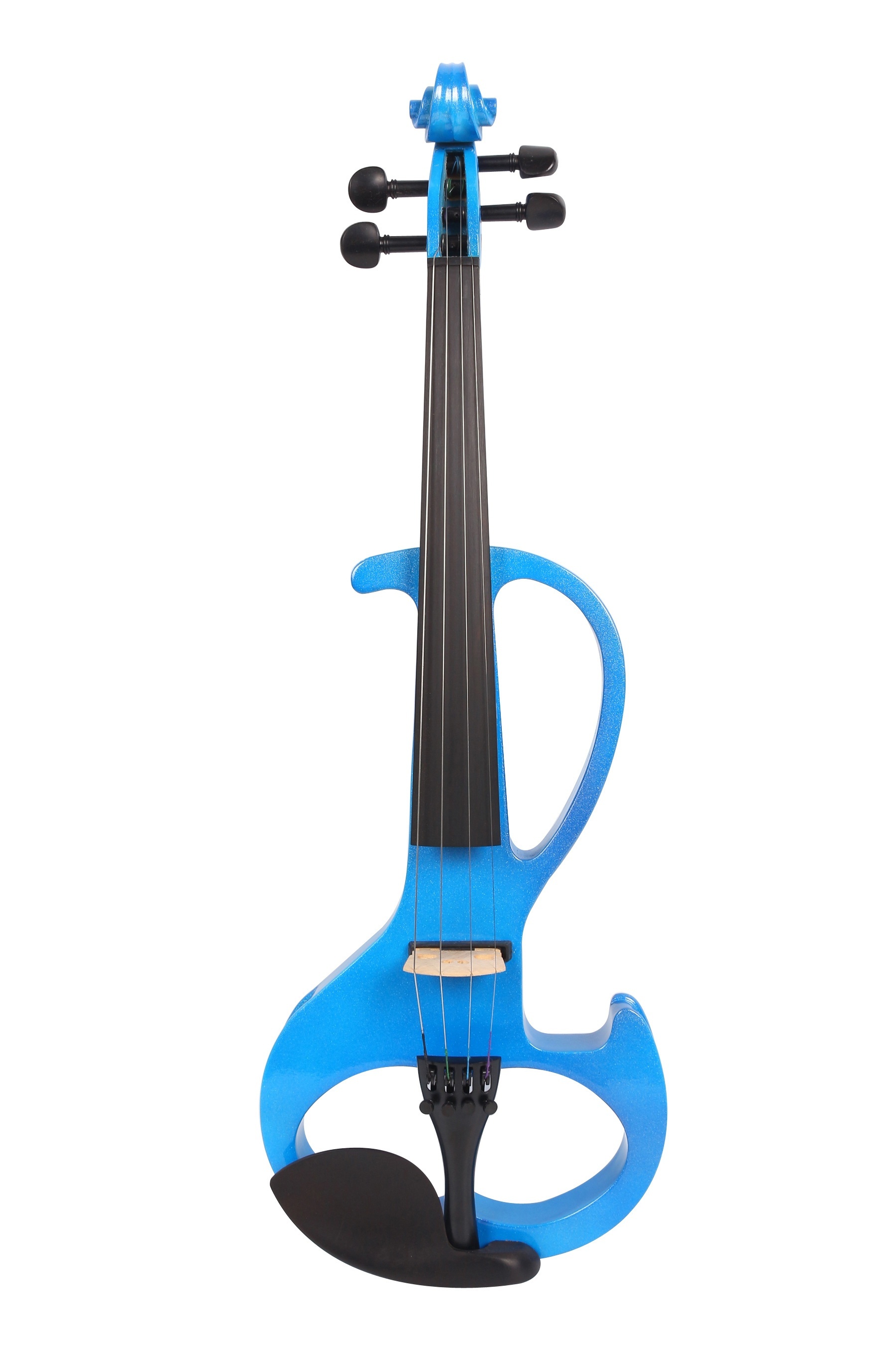   blue full size 4 4 electric violin solid wood designed for   features ebony wood fingerboard and electric setup for amplified sound 1 8 audio to widely amplifiers or headphone integration enabling   sessions details 1