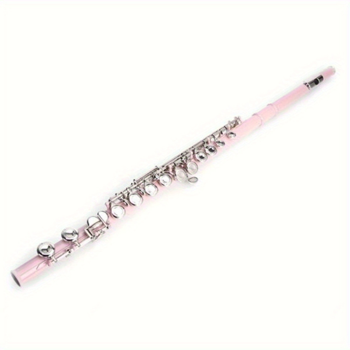 cupronickel c 16 closed holes concert band flute pink details 1