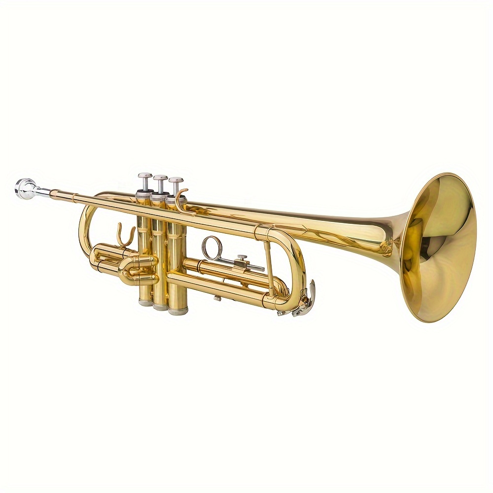 band instrument trumpet brass   in b flat key details 3