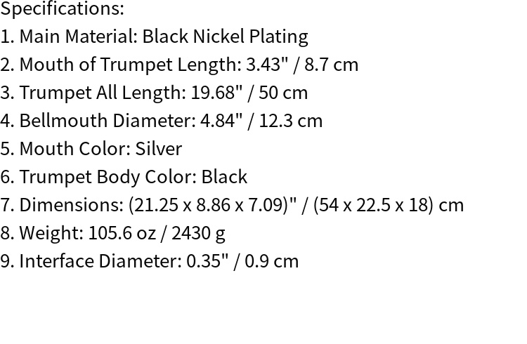 high quality black nickel plating drop b trumpet set with elegant for sound details 1