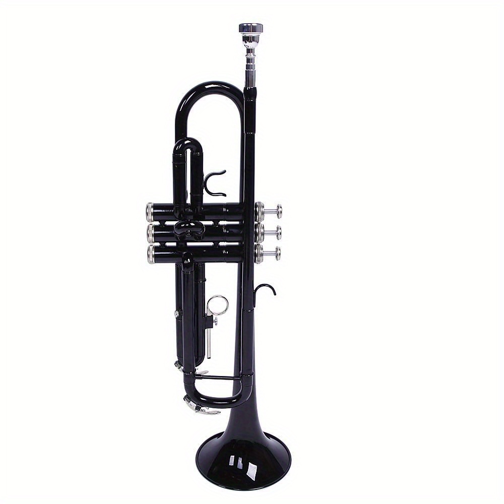 premium drop b trumpet gloves set with black nickel plating in elegant box ensures high quality sound details 1