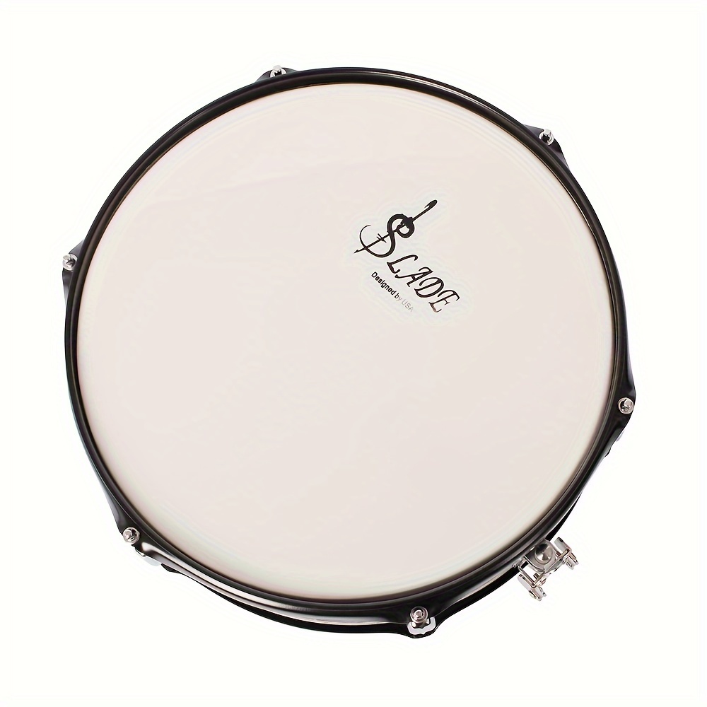   14 inch snare drum set stainless steel marching drum with angelic voice heavenly sound powerful tone 14 49 inch drum width details 3