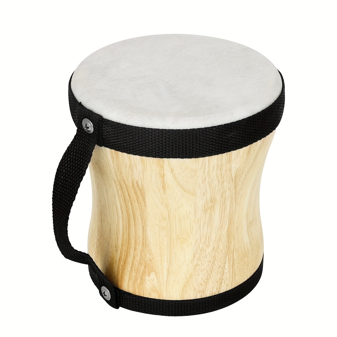 professional hand drum with sheepskin head and drumstick wooden percussion instrument includes carry bag ideal for music enthusiasts gifts and drumming sessions suitable for ages 14 details 2