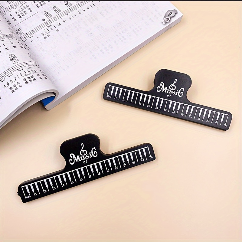 1pc universal sheet   music book clip large hands   page holder guitar ukulele violin piano sheet   for beginners musicians details 3